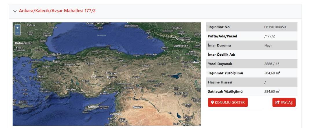 Milli Emlak'tan 37 bin liraya tapu sahibi olma fırsatı: Başkent Ankara'da uygun fiyatlı arsa için son tarihe dikkat 12